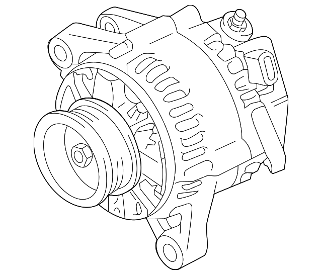 27060-31340 - Alternator 2016-2019 Toyota Tacoma | Longo