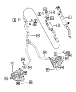 68329874AA - Exhaust: Catalytic Converter for Jeep: Grand Cherokee Image