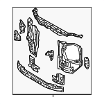 5320160291 - : Radiator Support for Lexus: GX460 Image