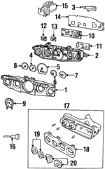 5010142AC - Body: Lens for Chrysler: Prowler Image