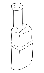 254312D000 - Cooling System: Reservoir for Hyundai: Elantra, Tiburon Image