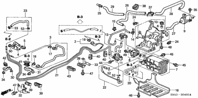 Fuel Pipe (1) for 2003 Honda CR-V #0