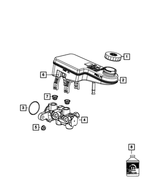 5191826AA - Brakes: Master Cylinder To Booster Seal for Mopar Image
