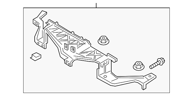 HP5Z-16138-A - Mount Panel 2017-2020 Lincoln MKZ | Ford Parts Direct