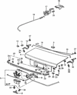 83303SA0023 - : Cylinder, Tailgate for Honda Image