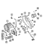 5103261AB - Transfer Case Model 244 [DHU]: Transfer Front Case for Chrysler: Aspen | Dodge: Durango Image