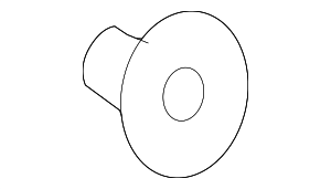 11519497 - Unclassified: Tail Lamp Assembly Nut for Saab: 9-7x Image