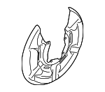 34206785759 - : Splash Shield for Mini: Cooper Image