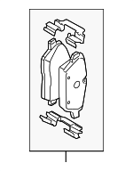 34216778327 - Brakes: Brake Pads for Mini Image