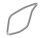 25927470 - : Front Side Door Weatherstrip for Pontiac: G6 Image