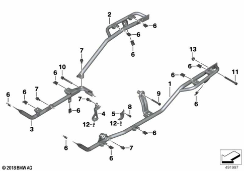 Motorcycle Trim Section, Windshield for 2011 BMW-Motorrad C 650 GT #1