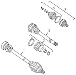4E0407271FX - : Axle Assembly for Volkswagen: Phaeton Image