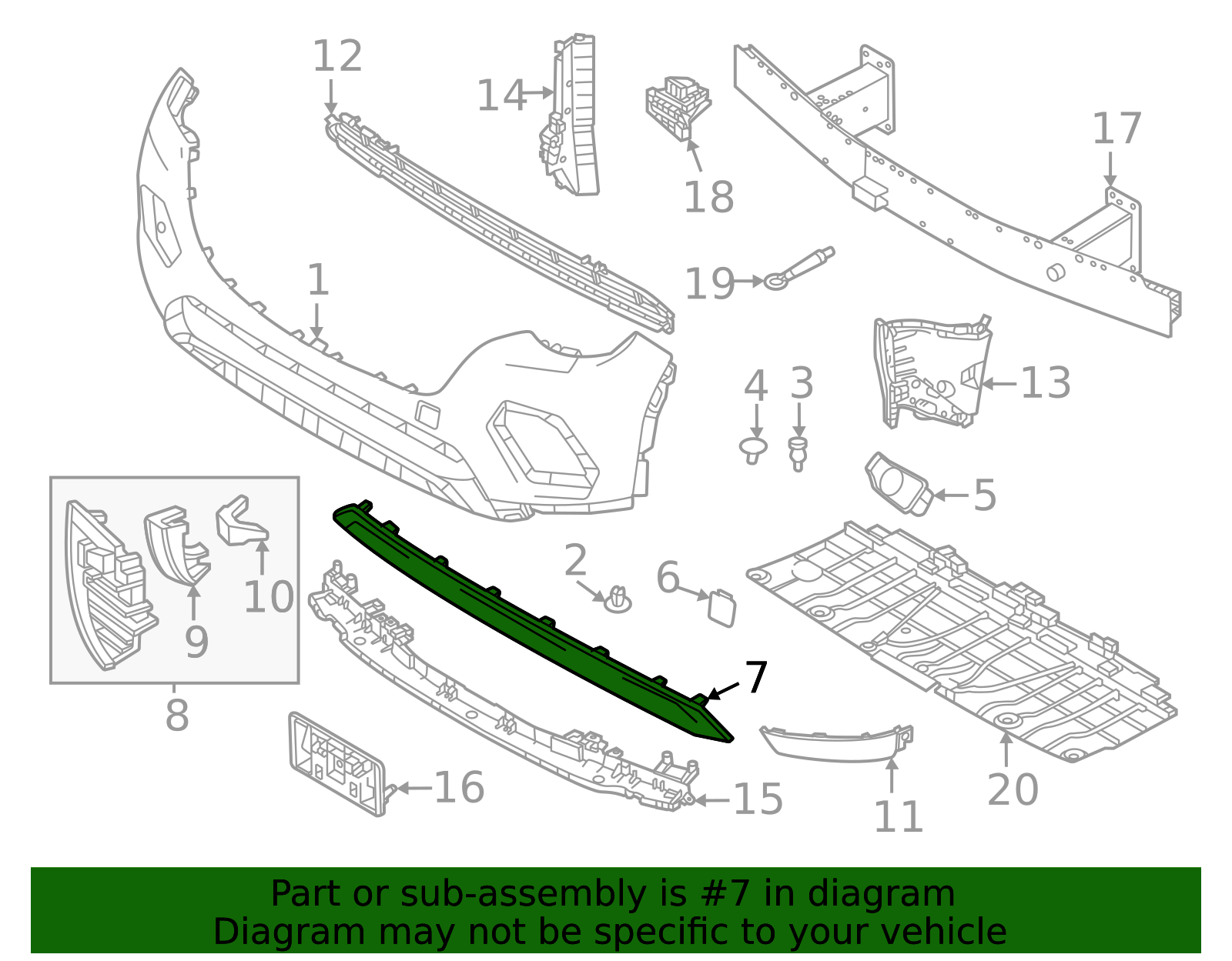 KEMG-50-121 - Center Molding - 2025 Mazda CX-70 | Mazda Swag