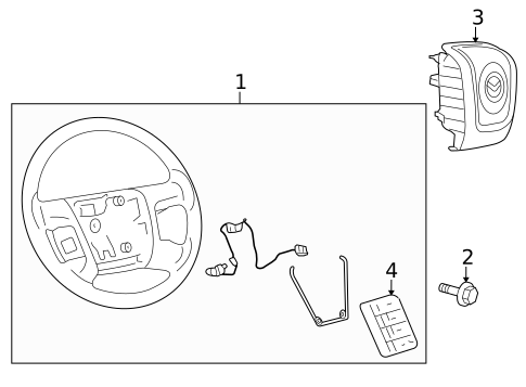 Steering Wheel & Trim for 2009 Mazda Tribute #0