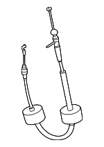 51215A08634 - Body: Opener Cable for BMW Image