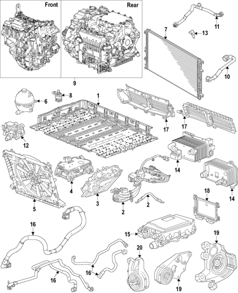 Cooling System for 2024 Chevrolet Silverado EV #0