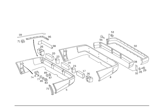 1248851137 - : Impact Absorber for Mercedes-Benz Image