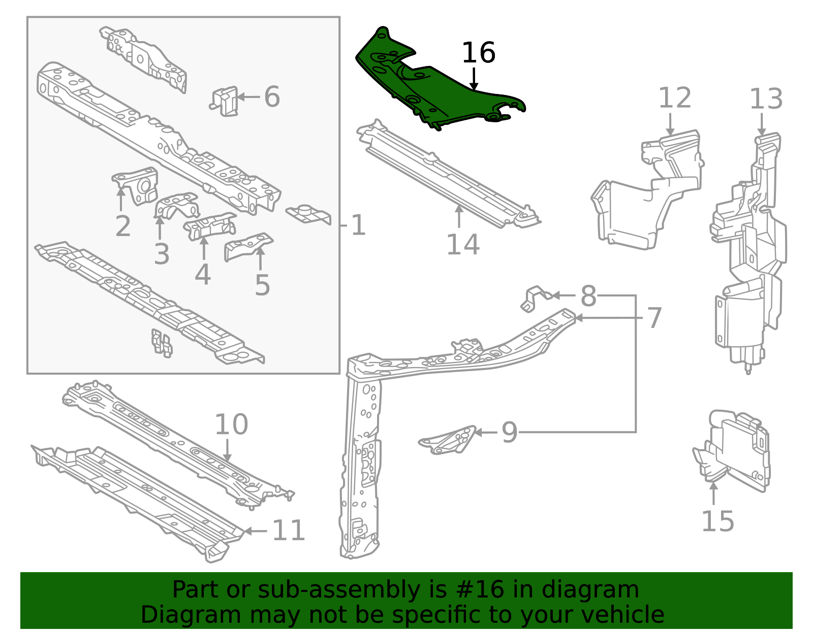 2025 Toyota Crown Signia Plate 16693-25060 | Toyota Parts Center