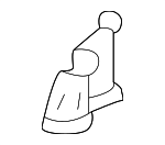 176663W0A00 - : Fuel Tank Lower Bracket for Acura Image