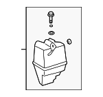 178050P010 - : Resonator Box for Lexus: ES350, RX350 Image