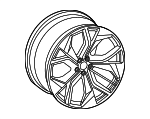 4M8601025CT - : Wheel, Alloy for Audi: Q8, RS Q8, SQ8 Image