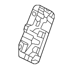 82108T90A01ZA - Body: Anchor Cover for Honda Image