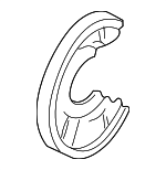 4B3615612A - Brakes: Splash Shield for Audi Image