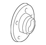 4D0407615F - Brakes: Wheel Hub for Audi: A6 Quattro, A8, A8 Quattro, Allroad Quattro, RS6 Image