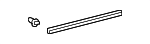 678640E020 - Body: Belt Weather-strip for Toyota Image image