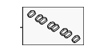 68444723AA - Engine: Intake Manifold Seal for Mopar Image