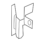 41357240501 - Body: Hinge Pillar Reinforced Center Bracket for BMW Image