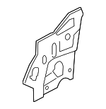 41107260476 - Body: Inner Hinge Pillar for BMW Image