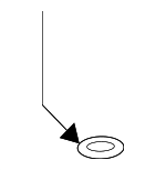 37835PGKA01 - Emission System: M.A.P Sensor O-Ring for Honda: Accord, Civic, Clarity, CR-V, Element, Fit, HR-V, Insight, Odyssey, Pilot, Ridgeline, S2000 Image