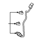 365326C2A01 - : Lower Oxygen Sensor for Honda: Accord Image