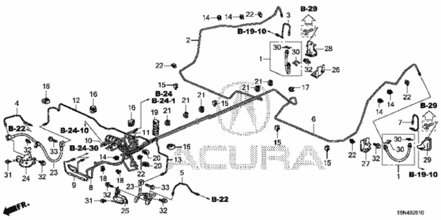 Brake Lines (VSA) for 2019 Acura NSX #0