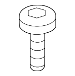 N91096801 - Body: A/C Refrigerant Line Bolt for Volkswagen: Arteon, Beetle, ID. Buzz, Jetta, Passat, Taos, Tiguan Image