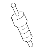 8A0820855AA - HVAC: Line Valve for Volkswagen: Arteon, Atlas, Atlas Cross Sport, e-Golf, Golf, Golf Alltrack, Golf R, Golf SportWagen, GTI, Jetta, Passat, Taos, Tiguan Image