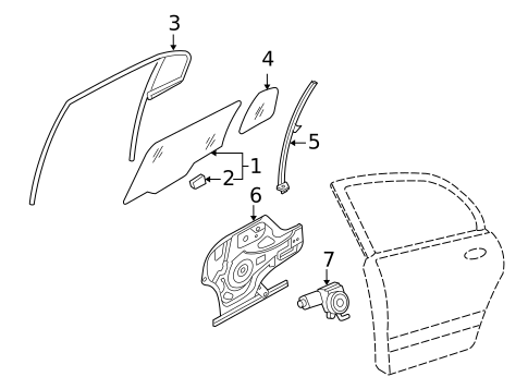 Rear Door for 2010 Kia Optima #0