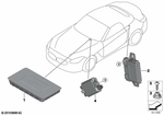 84105A3E813 - Communication Systems: Wireless Charging Tray for BMW Image