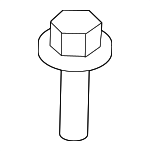 N10671701 - Body: Console Body Bolt for Audi: TT, TT Quattro, TT RS Quattro, TTS Quattro Image