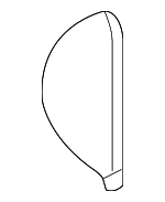 C2S44914LEG - Body: End Cover for Jaguar Image