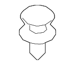 1420608250B - Body: Closure Panel Retainer Clip for Hyundai Image