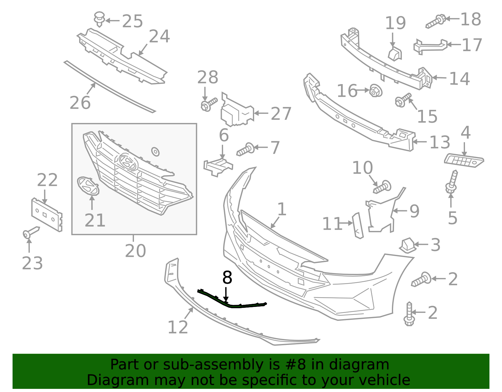 2019-2020 Hyundai Elantra Side Trim 86563-F2AA0 | OEM Parts Online