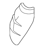 4A08585233FZ - Body: Trim for Audi: A4, A4 Quattro, A6, A6 Quattro, A8, A8 Quattro, S6 Image