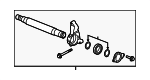 25921572 - Suspension: Intermediate Shaft for GM Image