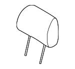 8640186Z01 - Body: Headrest for Suzuki Image