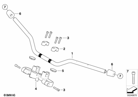Motorcycle Handlebars for 2014 BMW-Motorrad G 650 GS #0