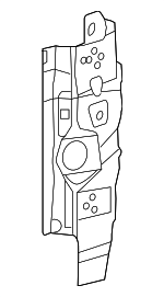 9L3Z1502526A - Body: Hinge Pillar Reinforced for Ford: F-150 Image