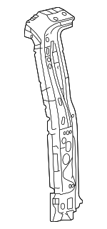 9L3Z1528362A - Body: Lock Pillar Reinforced for Ford Image