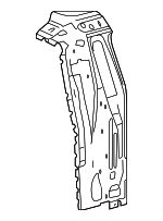 9L3Z1540477A - Body: Inner Lock Pillar for Ford Image